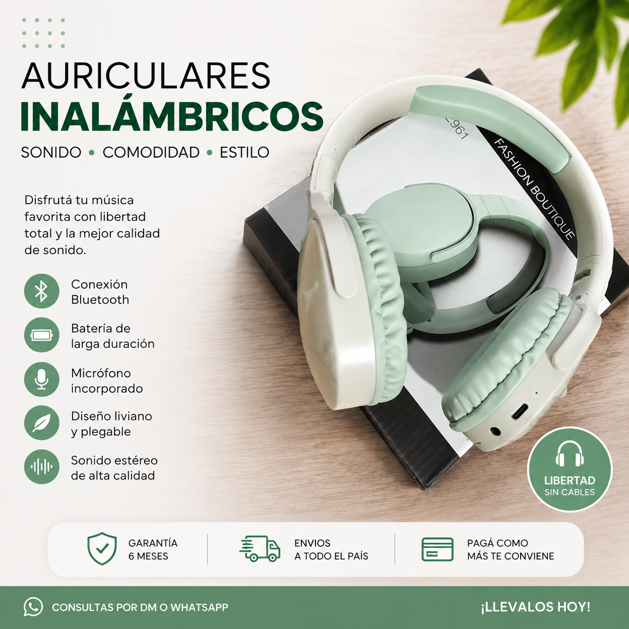 Auriculares Bluetooth