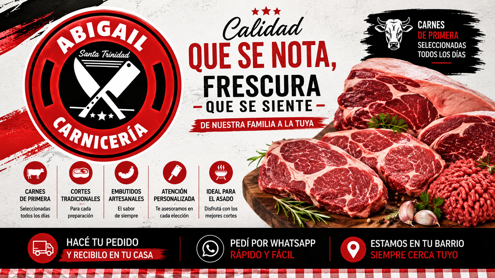 Portada de Carnicería Abigail (Santa Trinidad)