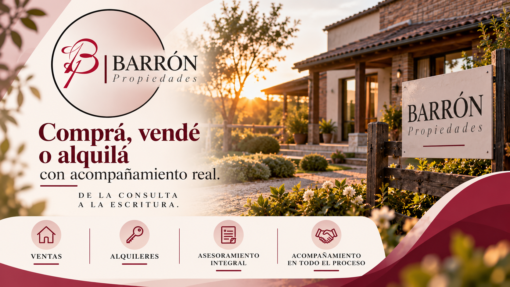 Portada de Barrón Propiedades
