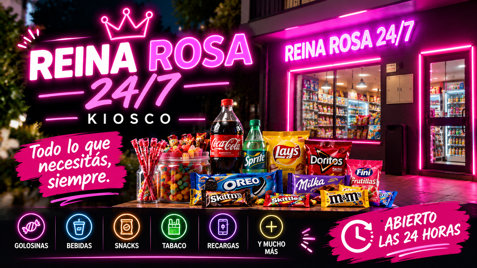 Portada de Kiosco Reina Rosa