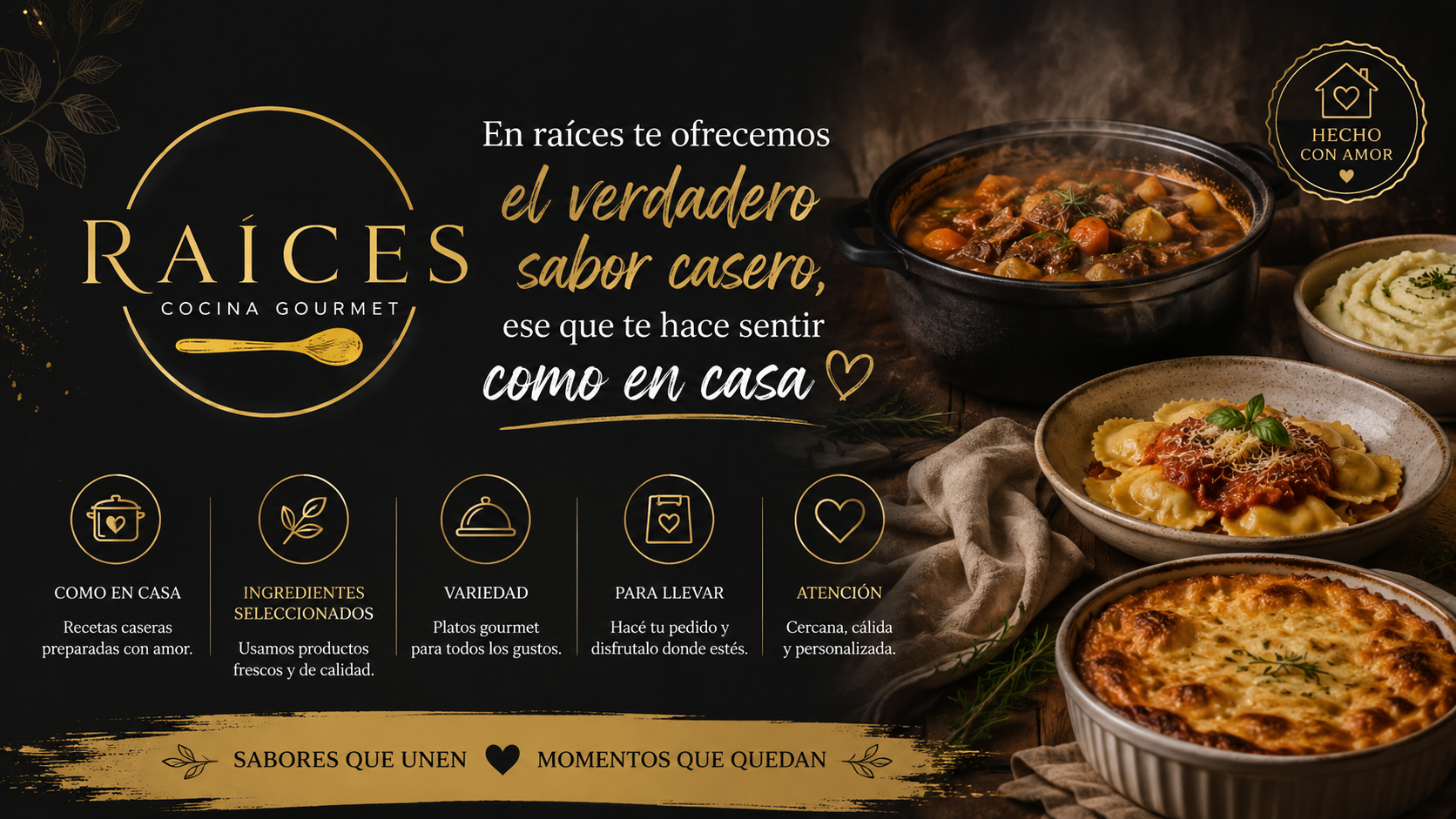 Portada de Raíces - Cocina Gourmet