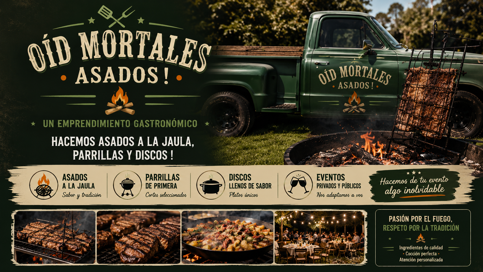 Portada de Oíd Mortales Asados