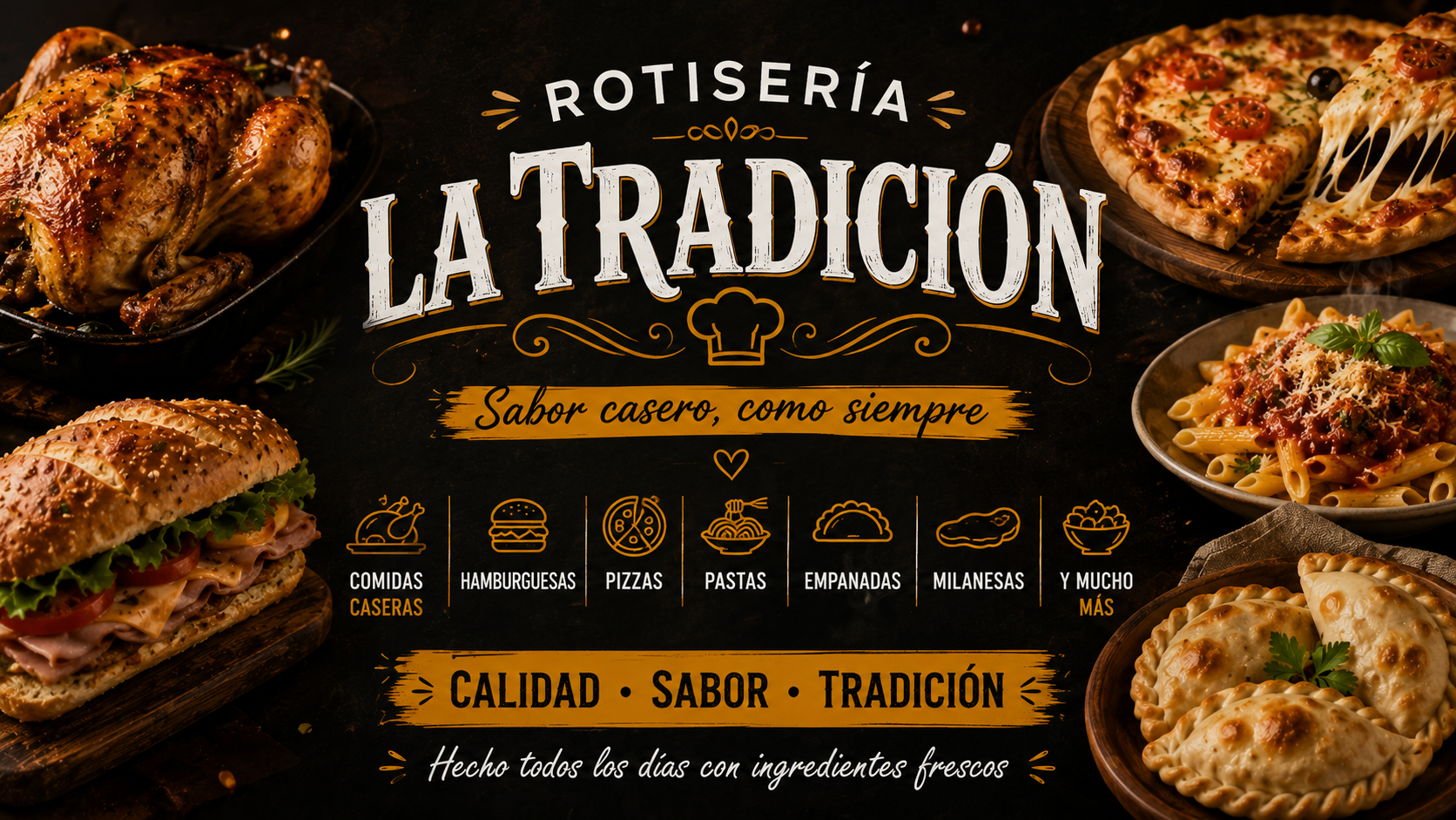 Portada de Rotisería La Tradición