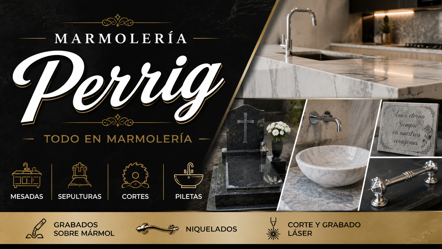Portada de Marmolería Perrig