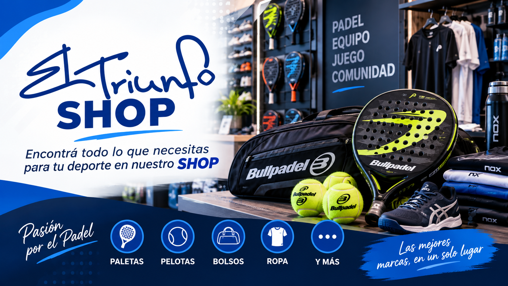 Portada de El Triunfo Shop