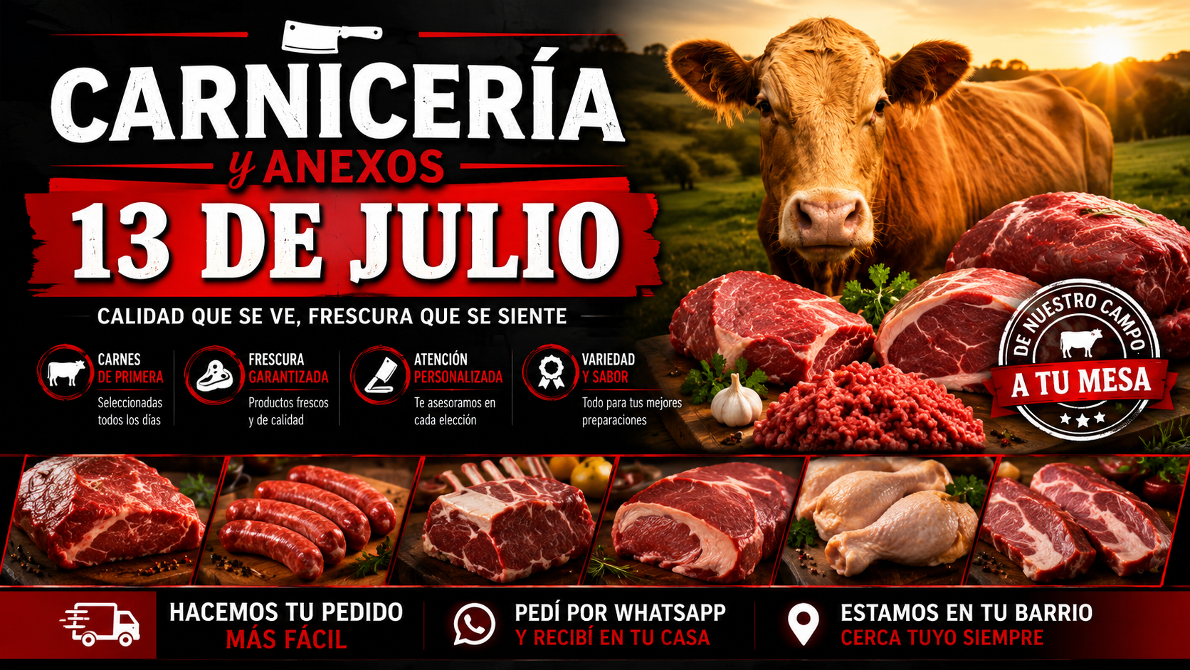 Portada de Carnicería 13 de Julio