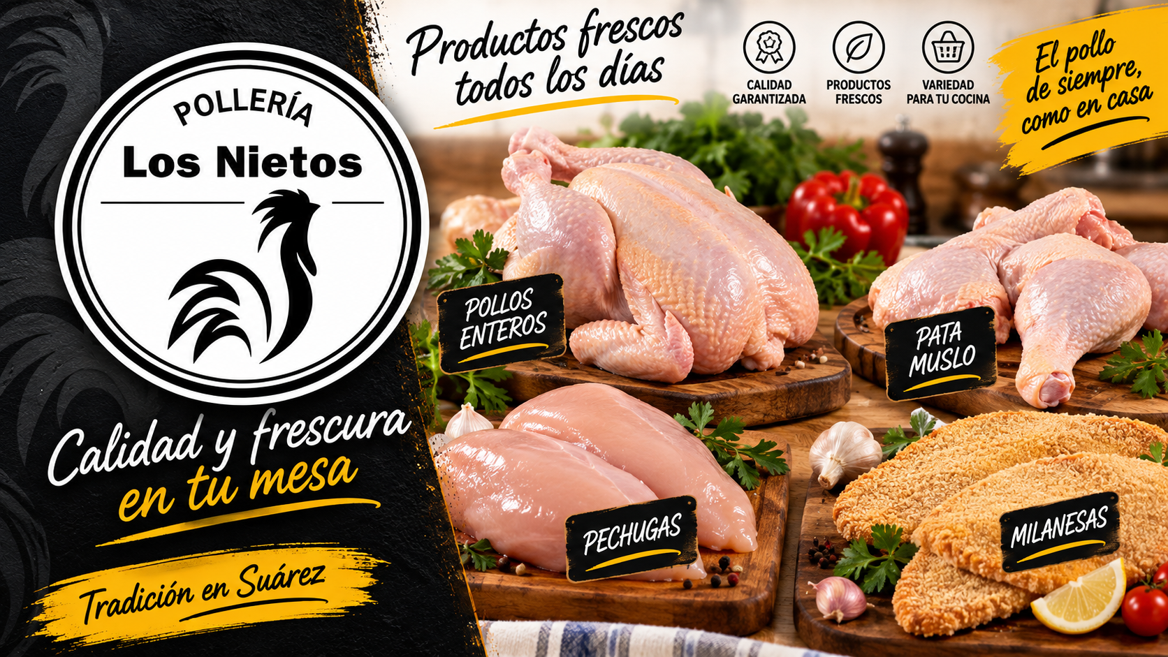Portada de Pollería Los Nietos