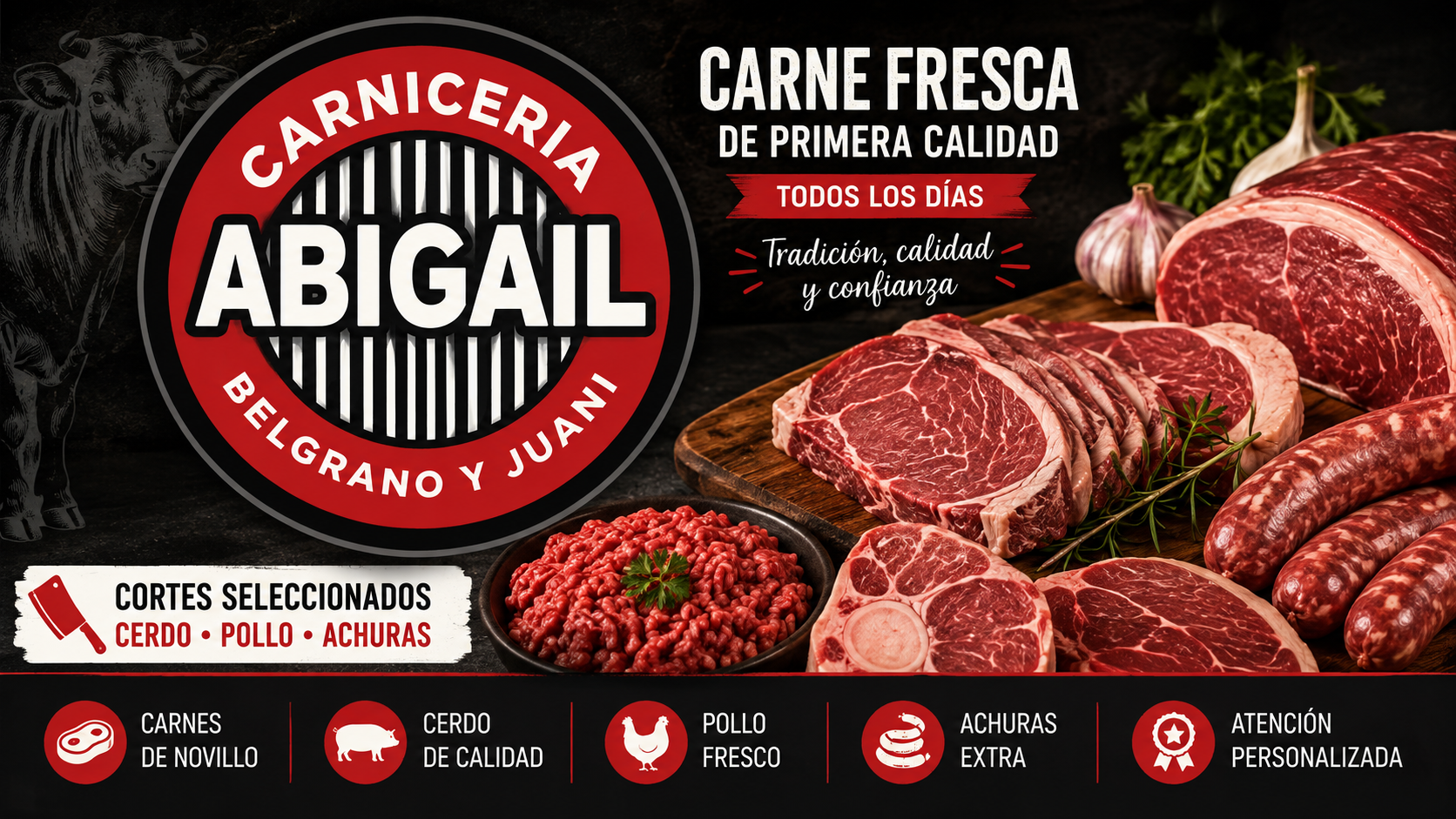 Portada de Carnicería Abigail