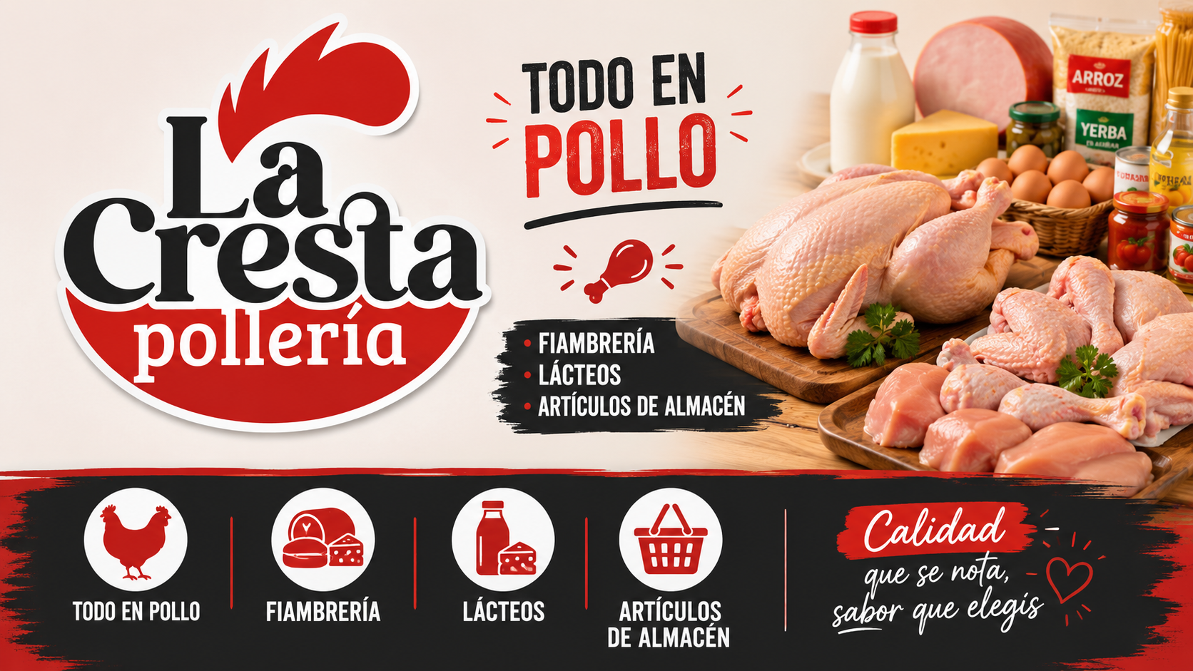 Portada de La Cresta Pollería