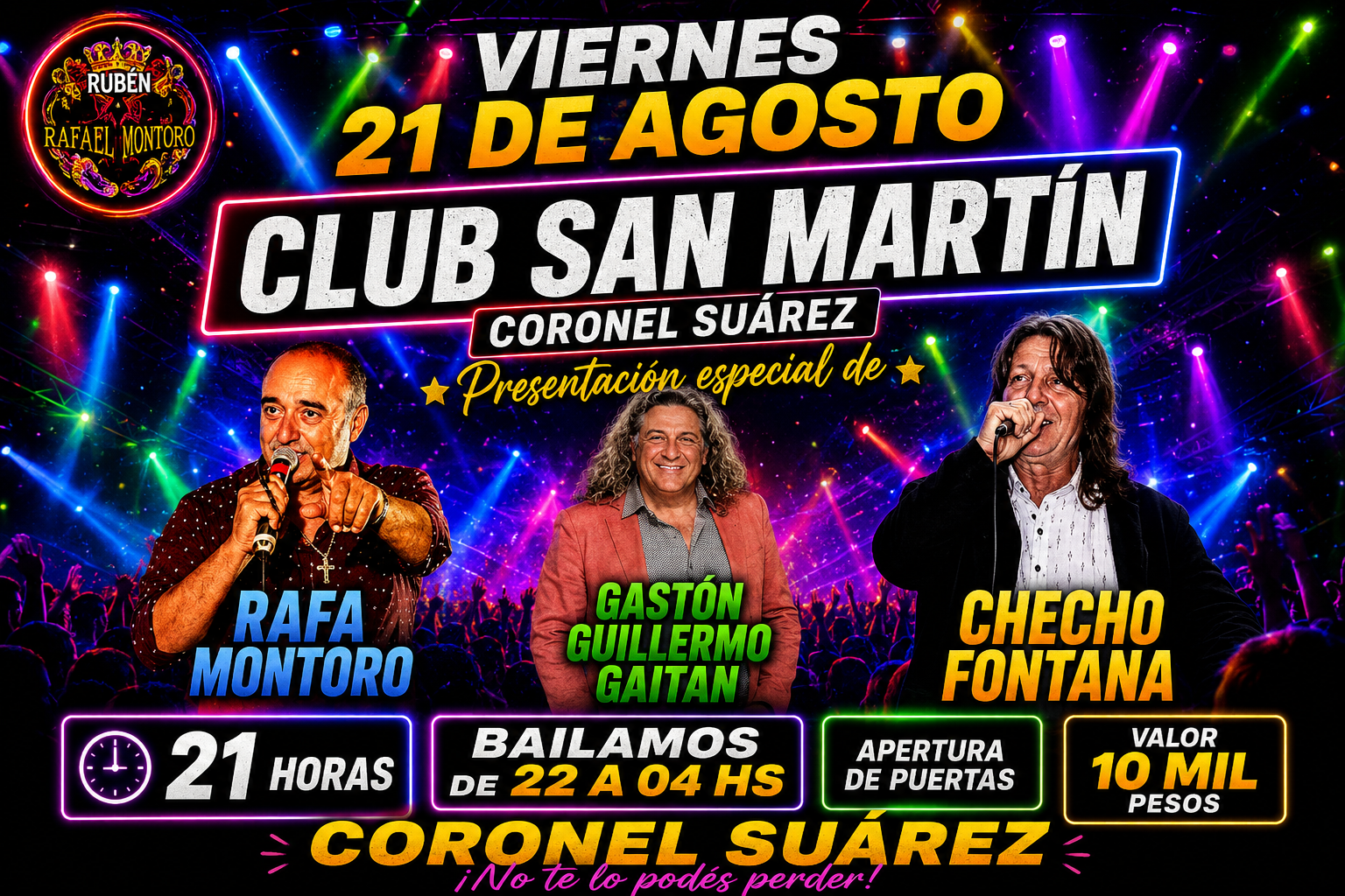 GRAN NOCHE EN CLUB SAN MARTÍN