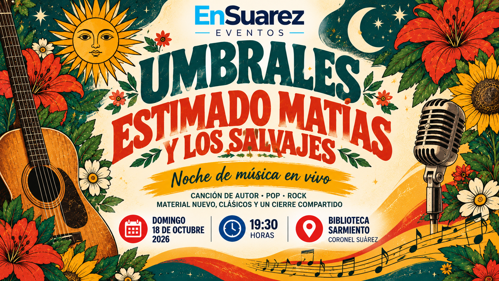 Estimado Matías y Los Salvajes - Umbrales en vivo