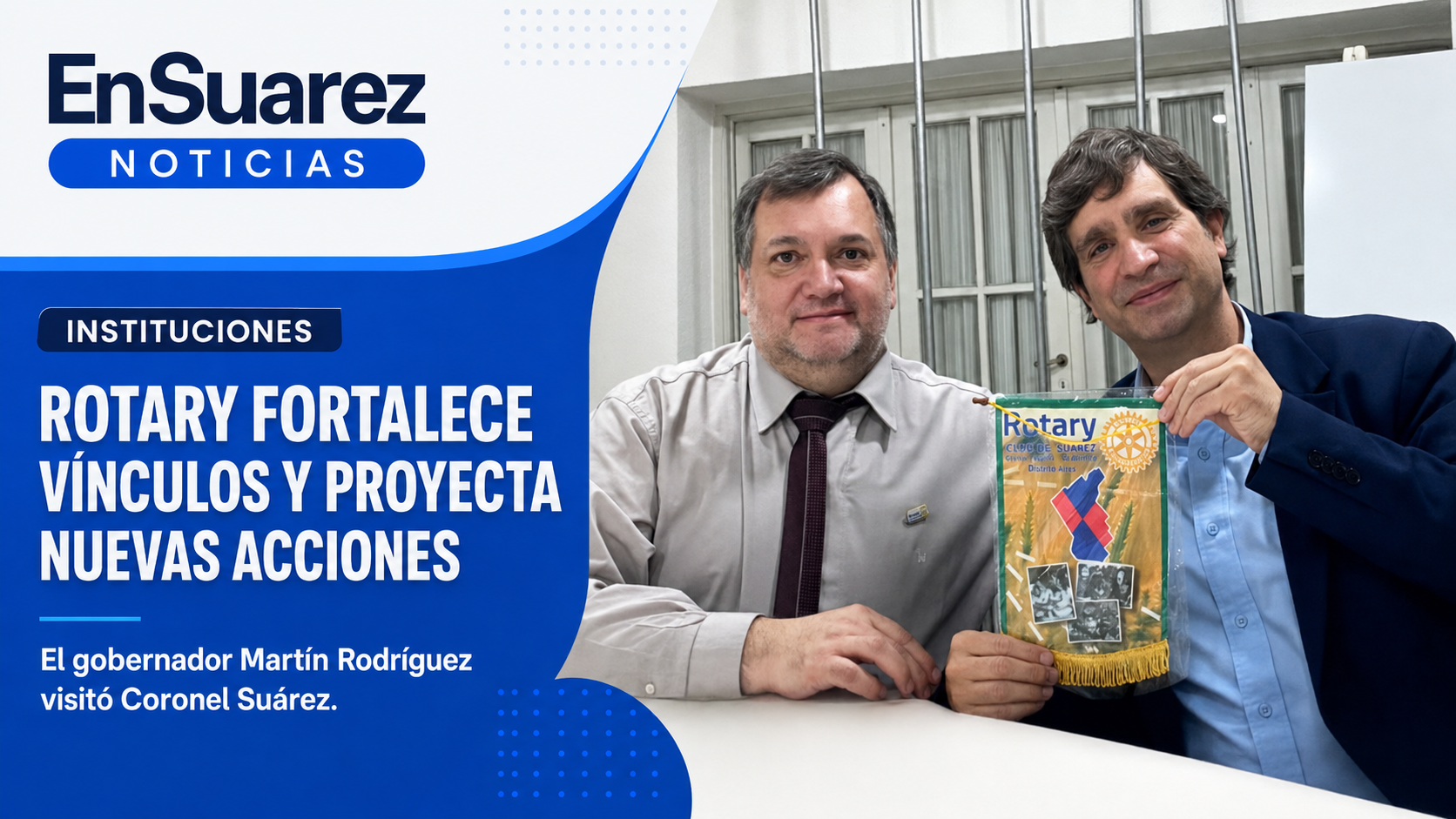 Rotary Coronel Suárez fortaleció vínculos y proyectó nuevas acciones