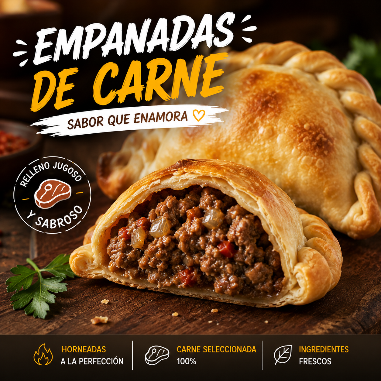 Empanadas de Carne (Molido Clasico)